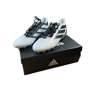Adidas Freak Carbon Low Football Cleats White Black Glitter Size 16 New in Box